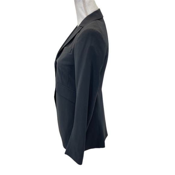 Theory Stretch Wool Equestrian Style Jacket Size 0 Black - Picture 5 of 16